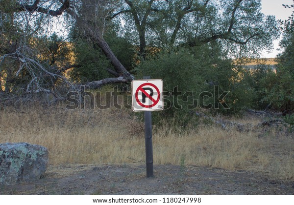 No parking\
Sign
