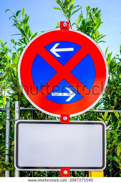 no\
parking sign in germany - translation: \