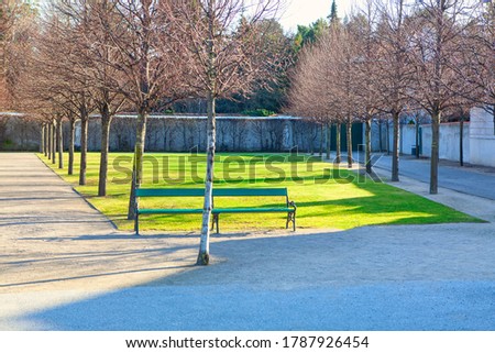 Similar – Image, Stock Photo resting place Vienna