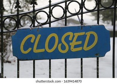 No School Today - Closed Due To Snow