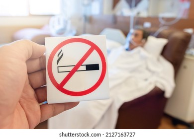 No Smoking Sign In The Patient Room