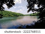 Noblett Lake in the southern Ozarks  Mark Twain National Forest near Willow Springs. More images at OzarkStockPhotography.com