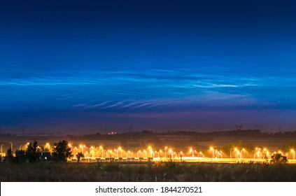 Noctilucent Cloud (NLC, Night Clouds, Silver Clouds), Cloud-like Phenomena In Mesosphere