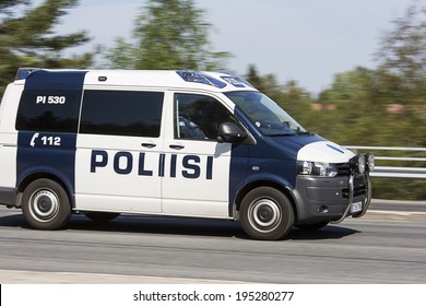 19+ Suomi Poliisiauto Background