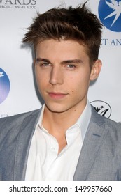 Nolan Funk At The Project Angel Food Angel Awards, Project Angel Food, Los Angeles, CA 08-10-13