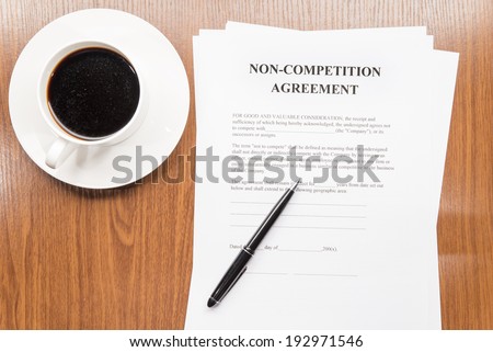 non competition agreement