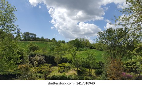 Non Urban Scene Farming Agriculture Italy Piedmont April 2019 