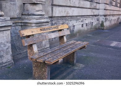 Non White Only Bench In Cape Town