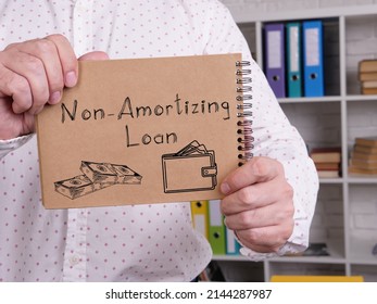 Non-Amortizing Loan is shown on a photo using the text