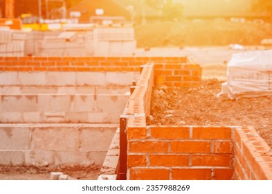 The non-straight wall as an example of bad workmanship. A cheap worker will cost more concept