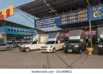 Nonthaburi - Bang Yai, 11 February 2019 2nd Hand Car Shop, A Popular Business In Thailand