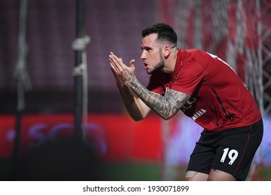 Nonthaburi-thailand-23feb2021:Pop Willian #19 Player Of Scg Muangthong In Action During Thaileague Between Scg Muangthong Against Port Fc At Scg Stadium,thailand