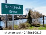 Nooksack River Everson Whatcom County Washington