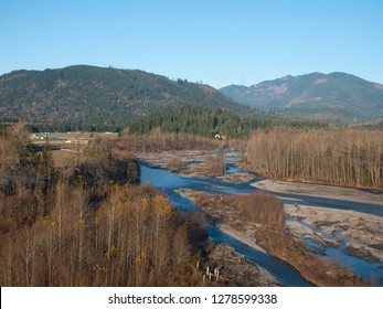 Nooksack River Whatcom County Washington State