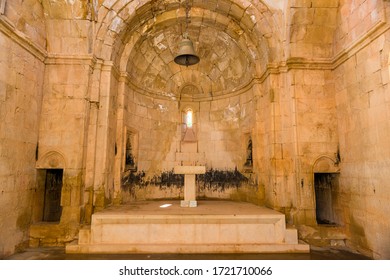 Noravank Monastery Bell Tower Interior, Orthodox Temple Of Armenia