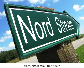 NORD STREAM Road Sign