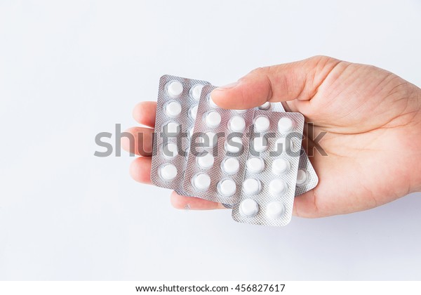 Norethisterone Tablets Medicine Hand Stock Photo 456827617 Shutterstock