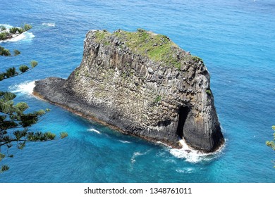 Norfolk Island Coastline Near Captain Cook Lookout