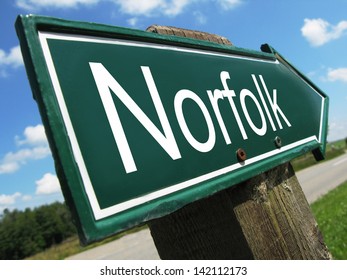 Norfolk Road Sign