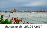 A normal day in the beautiful city of Venice. View of the corridors, roads and bridges of the beautiful cities of Venice, Italy	