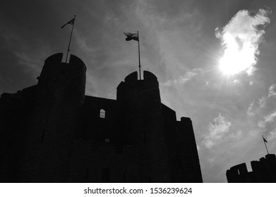 A Norman castle in Wales