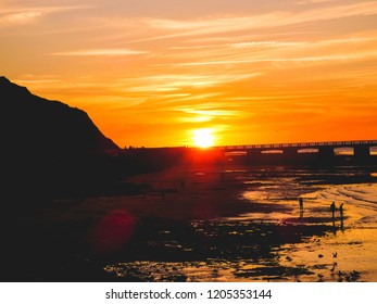 Normandy Beach Sunset
