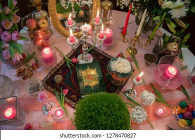 Norooz Persian Table Decoration Spring Celebration