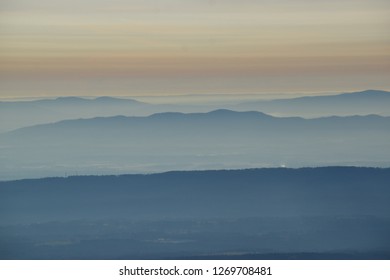 North Alabama Mountains At Sunrise 