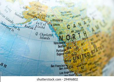 North America Canada Map Stock Photo Edit Now