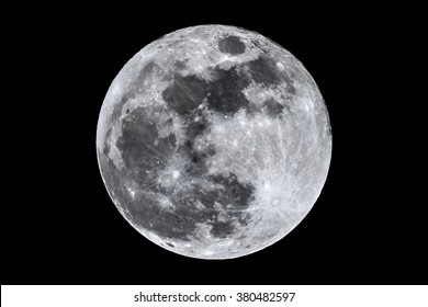 North America Full Moon - Full Snow Moon - Owl Moon - February Full Moon