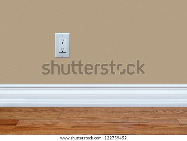 North American 110 Volt Wall Electrical Stock Photo Edit