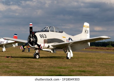 North American T 28 Trojan Hd Stock Images Shutterstock