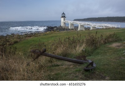 North Atlantic - A Light House Made Famous During The Running Scenes In Forrest Gump