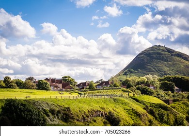 North Berwick Law And Golf Club In Scotland