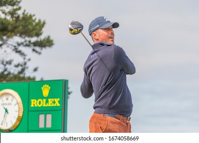 North Berwick, Scotland, July 12th 2019: Aberdeen Standard Investments Scottish Open Golf Championship At The Renaissance Club. America's Matt Kuchar (USA) Drives On The First Hole.