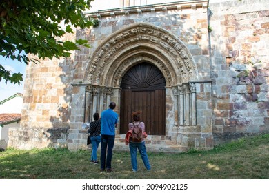 In the North of Burgos, next to Espinosa de los Monteros, is the Valle de Mena, with very good examples of Romanesque architecture such as San Lorenzo de Vallejo and Santa Maria de Siones. - Shutterstock ID 2094902125