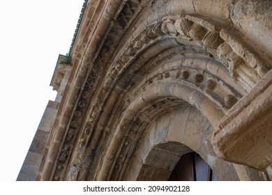 In the North of Burgos, next to Espinosa de los Monteros, is the Valle de Mena, with very good examples of Romanesque architecture such as San Lorenzo de Vallejo and Santa Maria de Siones. - Shutterstock ID 2094902128