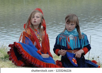 North Cape. Norway. Europe. 24/08/2006. Uses And Customs Of The Sami People.