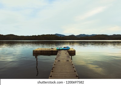 North Carolina Lake Dock Landscape