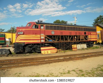 North Conway, New Hampshire, USA, Conway Scenic Railroad 9/1/11