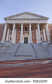 The North Entrance Of The Maryland State House In Annapolis, MD. Where The Maryland General Assembly Convenes For Three Months A Year.