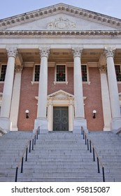 The North Entrance Of The Maryland State House In Annapolis, MD. Where The Maryland General Assembly Convenes For Three Months A Year.