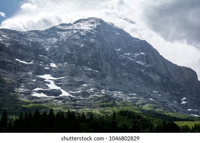 North face of Eiger close up
