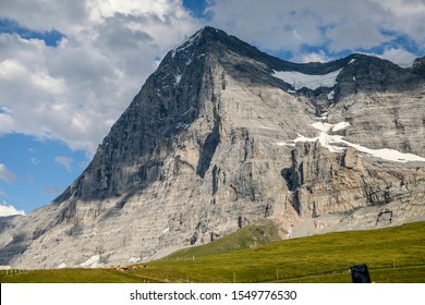 North Face Of The Eiger In Summer
