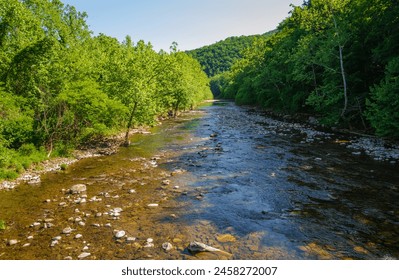 North Fork River at Spruce Knob-Seneca Rocks National Recreation Area, Park in Riverton, West Virginia, USA - Powered by Shutterstock