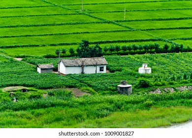 North Korea Tumen River Valley Natural Landscape