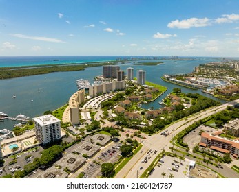 North Palm Beach, FL, USA - May 24, 2022: Aerial Photo Of Old Port Cove
Condominium Complex