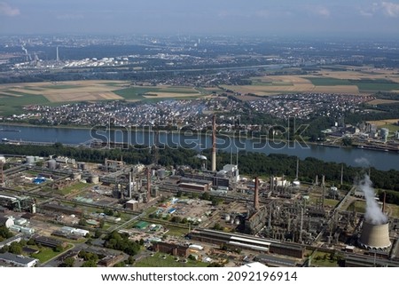 NORTH RHEINWESTphalia, Wesseling, Petroleum Processing, Rhine river