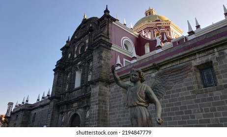 North Side Of Puebla Cathedral