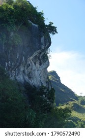 North Sumatera/Indonesia-March 2019 : Batu Gantung/Hanging Rock Is The Myth Of The Origin Of The Hanging Stone Incarnation Of A Woman On The Shores Of Lake Toba, North Sumatera, Indonesia. 